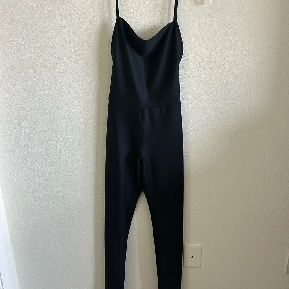 Alo Yoga Airlift Disco Daze Onesie Black - Picture 3 of 7